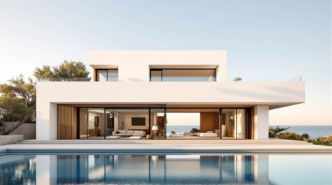 Villa on the coast